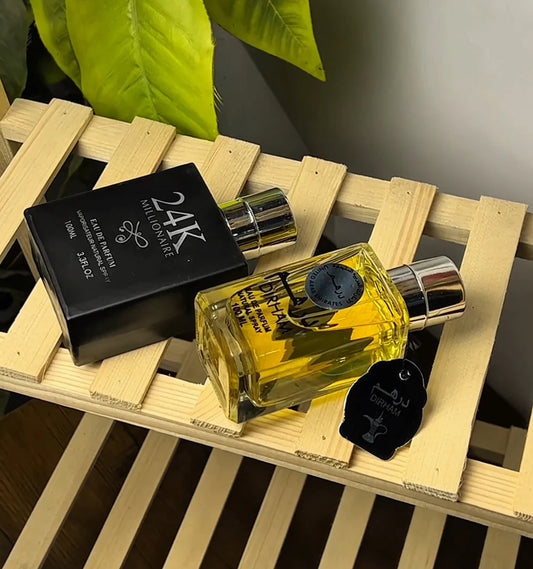 Buy 1 Get 1 Free - Pack Of 2 Perfume - Drhm + 24K